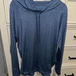 Athleta Size Large Uptempo Hooded Long Sleeve Shirt
